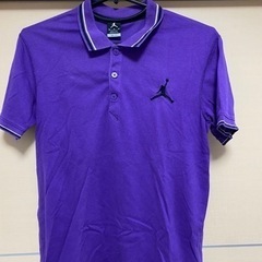 【引き取り限定】Jordanジョーダンのポロシャツ NIKE 紫