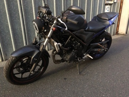 YAMAHA YZF R25 セル1始動 大阪からの出品