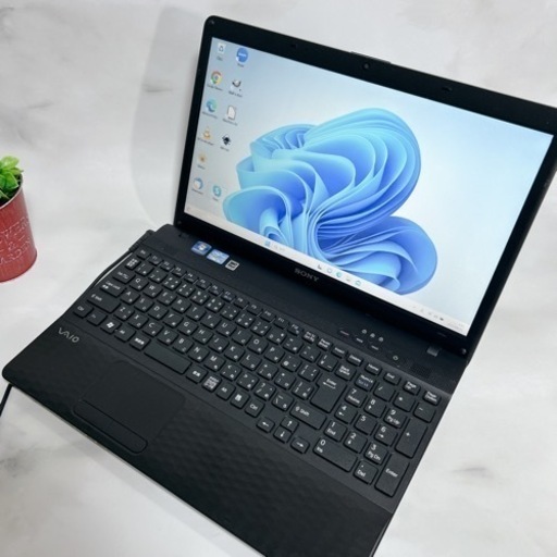 B-30【VAIO♡大容量/win11】初心者◎すぐ使えるノートパソコン 楽天