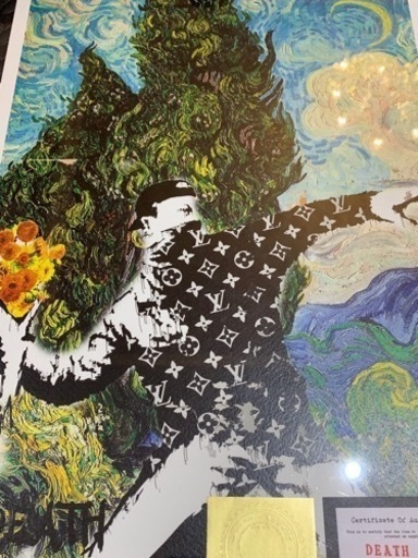 DEATH NYC 世界限定100枚 ポップアート 現代アート ルイヴィトン