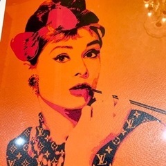 DEATH NYC  世界限定100枚 ポップアート 現代アート　オードリーヘップバーン