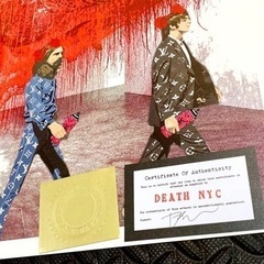 売約済　売り切れ　DEATH NYC  世界限定100枚 ポップアート 現代アート　ビートルズ