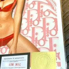 売約済　売り切れ　DEATH NYC  世界限定100枚 ポップアート 現代アート　クリスチャンディオール