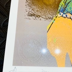 売約済　売り切れ　DEATH NYC  世界限定100枚 ポップアート 現代アート　不思議の国のアリス