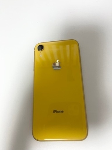 iPhone XR simフリー 64GB イエロー