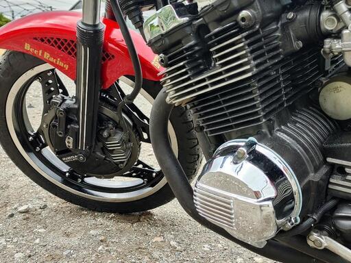 CBX400F NC07 国内新規登録済み 3年車検 エンジン極上 低走行☆新品