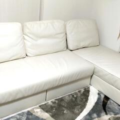 （商談中）定価２５万　本皮ソファー