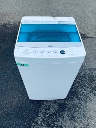 ✨2017年製✨ 86番 ハイアール✨全自動電気洗濯機✨JW-C55A‼️