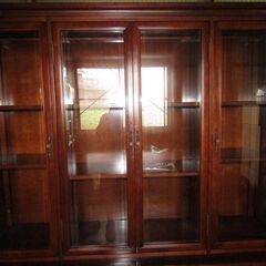 徳田家具　本棚　天然木　桜