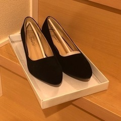 25㎝黒パンプス　試着のみ