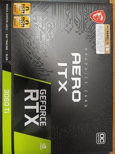 超美品　MSI GEFORCE RTX 3060TIAEROITX8GOCLHR