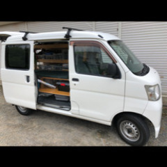 車中泊できる、ダイハツハイゼットカーゴ4WD