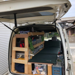 車中泊できる、ダイハツハイゼットカーゴ4WD