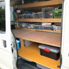 車中泊できる、ダイハツハイゼットカーゴ4WD