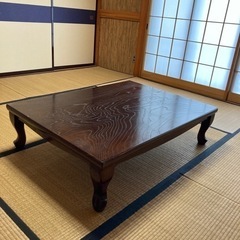 【今日まで！！格安】木目の美しい座卓　