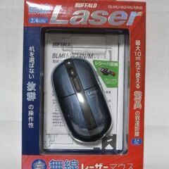 無線マウス・BUFFALO / BLMU-W24N/MNB　未使用品
