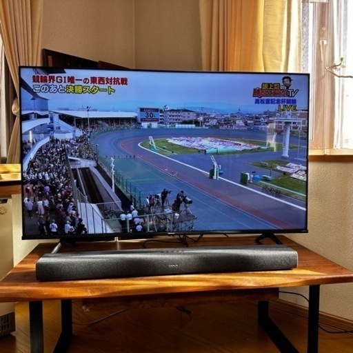 【受付停止中】テレビ　ハイセンス　55A6G 2021年製造　55インチ　4Kチューナー内蔵