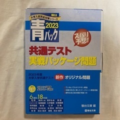 2023 青パック　共通テスト