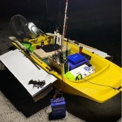 【お取引決まりました】ボートエース　リョウビ　1人乗り