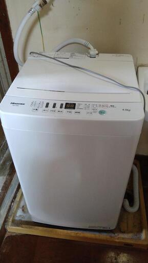 Hisense　洗濯機　4.5㌔　2020年