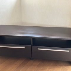 明日まで！テレビボード　約120cm  焦茶　