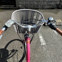 【お譲り先決定】　電動アシスト自転車　ヤマハ