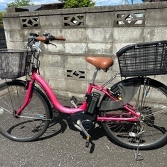 お譲り先決定】 電動アシスト自転車 ヤマハ