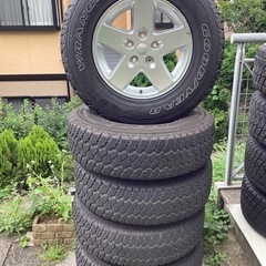 ジープラングラー　アンリミテッド　245/75R17 グッドイヤ...