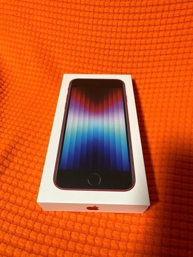 新古品iPhoneSE(3世代)128GB product RED SIMフリーiPhone13と同じチップ