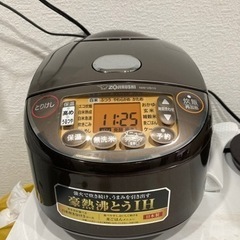 【取引終了】象印炊飯器5.5号　新品未使用