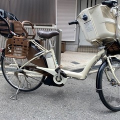 アシスト自転車 ブリヂストン アンジェリーノアシスタ 前後子供乗せ 