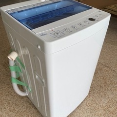 H aier2021年製洗濯機　4.5kg