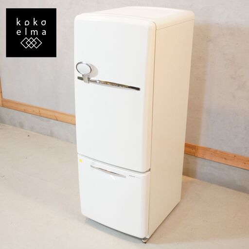 稀少なNational(ナショナル)のWill(ウィル) FRIDGE mini NR-B16RA-W 2003年製です。2人暮らしに最適な162Lのレトロな2ドア冷蔵庫はノスタルジックな空間に♪DF318