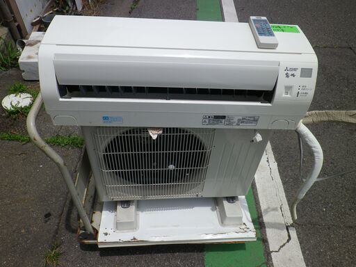 三菱　霧ヶ峰　　6～8畳用エアコン　MSZ-GE225-W　2015年 100V　床温度ｾﾝｻｰﾌﾛｱｱｲ　新冷媒[R32]