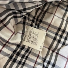 バーバリーブラックレーベル☆オフホワイトダッフルコート