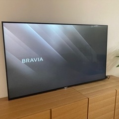 美品【55型テレビ、AndroidTV】壁掛  SONY BRA...