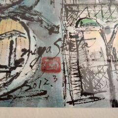 定価10万【本物】水彩画