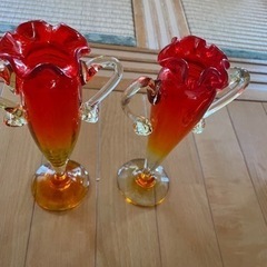 花瓶（琉球ガラス）