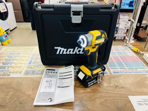 Makita 充電式インパクトドライバ TD173DXFY