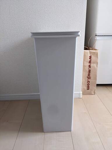 【即日OK！】ごみ箱（無印良品）ホワイト