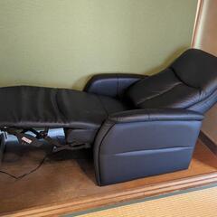 電動リクライニングチェア(コンフェ革 BK） ニトリ