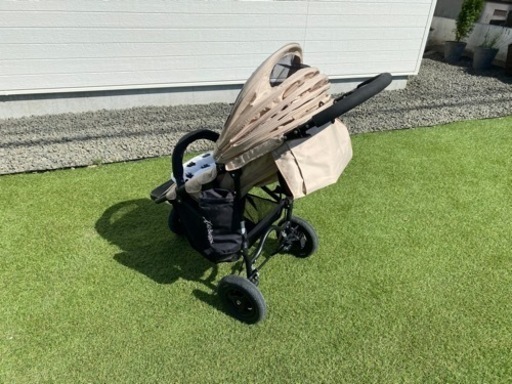 エアバギー ココ ブレーキモデル 3輪ベビーカー 3ヶ月～3歳頃 ベージュ