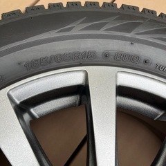 【決まりました】ホイール付き　15インチ　スタッドレスタイヤ4本　