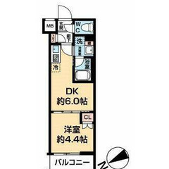 ♪中野区新井～駅近...新築デザイナーズ募集物件...5階建/2階部分..1DK ～フリーレント１ヶ月..敷金礼金０円でお届けします。 - 賃貸（マンション/一戸建て）