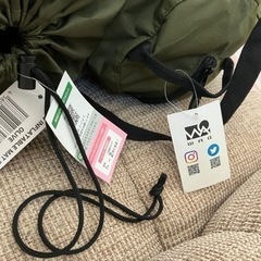 新品waq コット　インフレーターマット