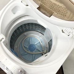 激安‼️単身用にピッタリ 5キロ22年製 TOSHIBA洗濯機 AW-5GA1🌟06508