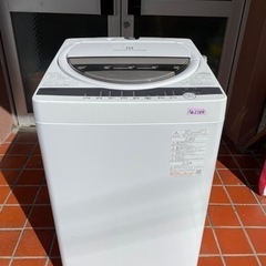 東芝 TOSHIBA AW-6G9（W） 20年製 全自動洗濯機...