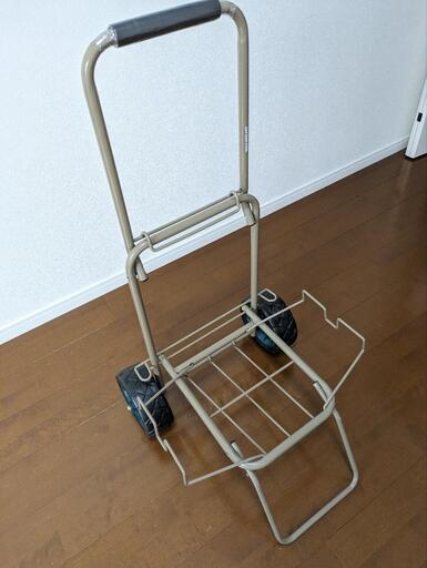 【済】キャリーカート2輪　ほぼ新品