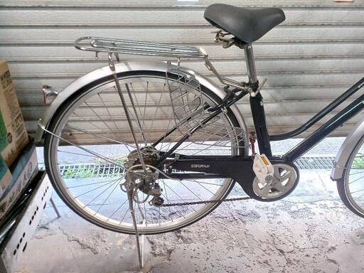 自転車中古 COCOILU 外装6段変速 オートライト カゴリアキャリア付き ...