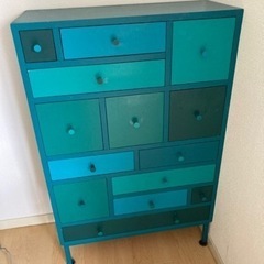 Francfranc サンクチェスト グリーン 薬棚